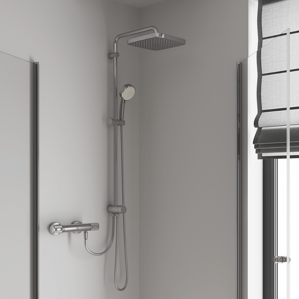 Bộ Sen GROHE TEMPESTA COSMOPOLITAN 250 Cube Kèm Bộ Chuyển Chế Độ - 26694000