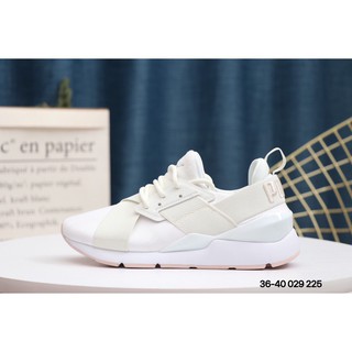 Giày Thể Thao Vải Satin Màu Trắng Năng Động Trẻ Trung Của Puma
