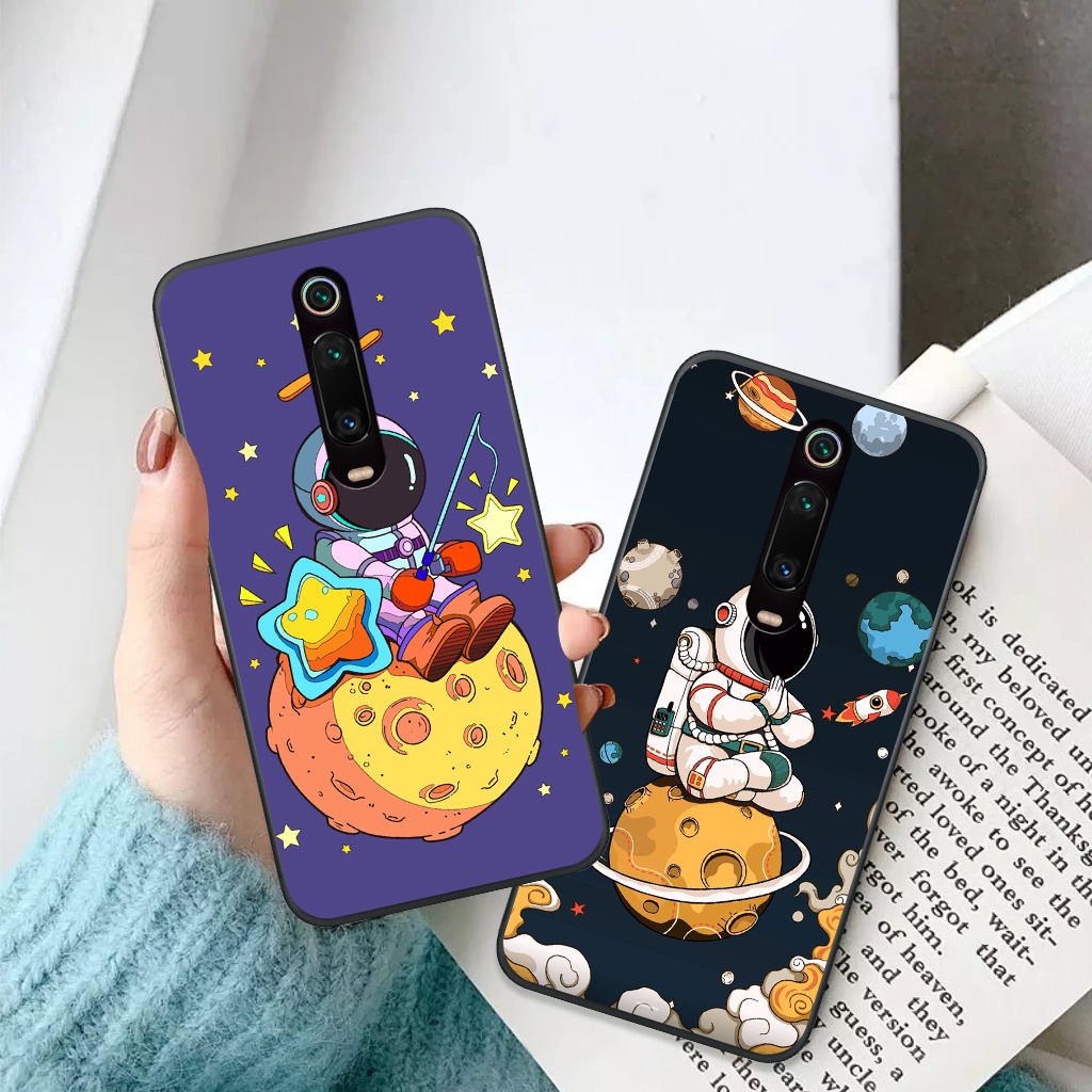 Ốp lưng Xiaomi K20/ K20 Pro/ K30/ K30 Pro/ Mi 9T vũ trụ, phi hành gia ốp điện thoại viền dẻo thời trang cao cấp
