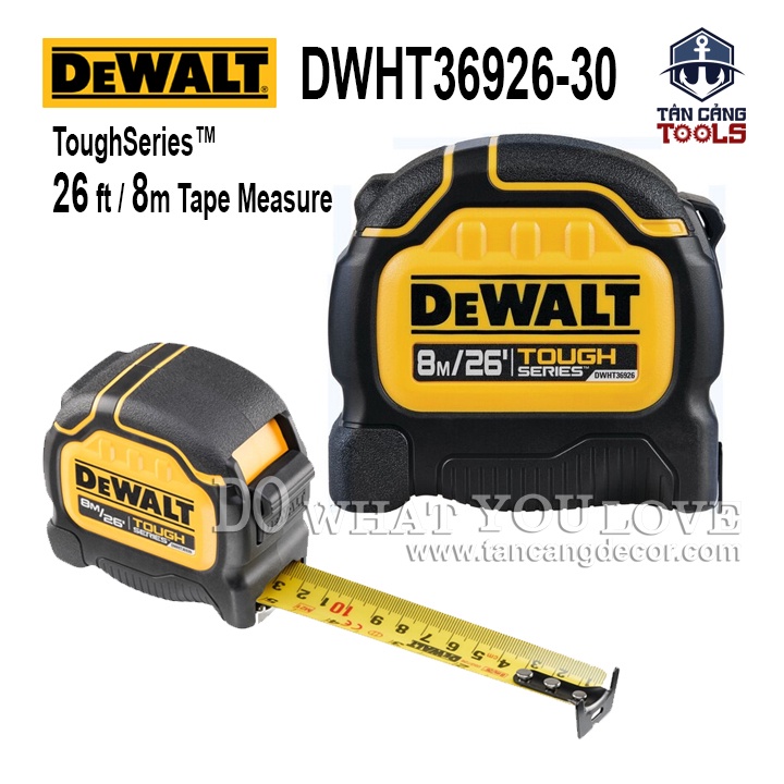 Thước Cuộn Thép TYLON 8M-30mm Dewalt DWHT36926-30