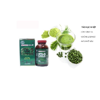 Viên uống tảo biển nhật bản - tảo lục hoàng gia Chlorella Royal DX 1550 viên uống hoài không hết giúp ĐẸP DA - TỐT SỨC K