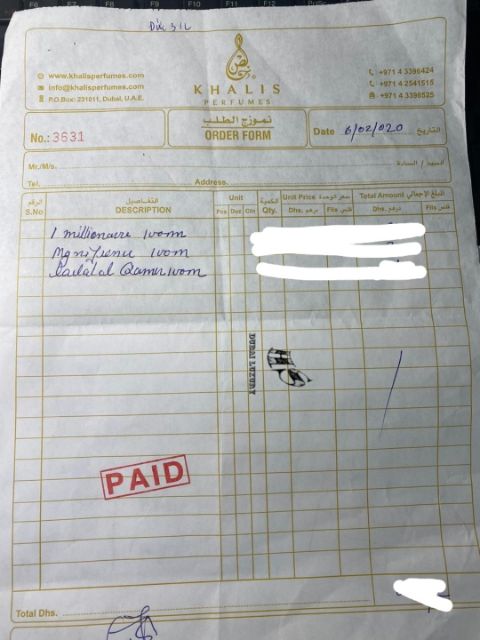 COMBOO NƯỚC HOA TINH DẦU DUBAI