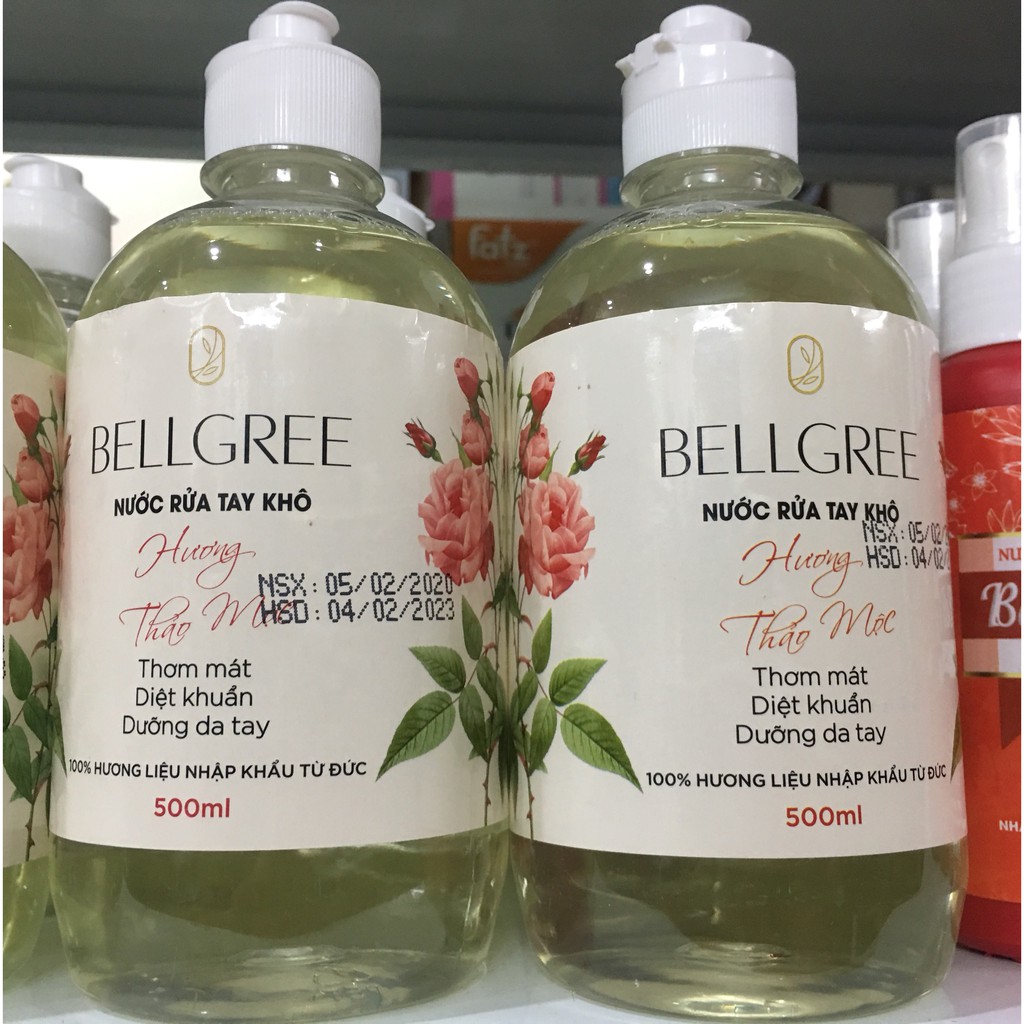 Nước rửa tay khô Bell Đức- Bell Gree