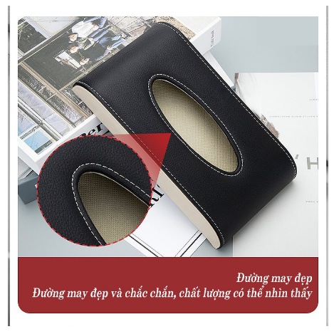 Hộp Đựng Khăn Giấy Để Ô Tô, Thiết Kế Cao Cấp Gắn Trong Xe Hơi