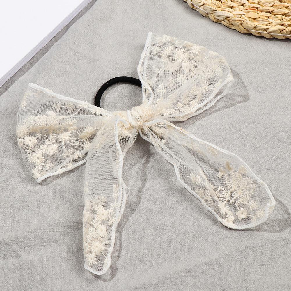 Kẹp Tóc Hình Nơ Phối Ren Nhiều Kiểu Dáng Tùy Chọn