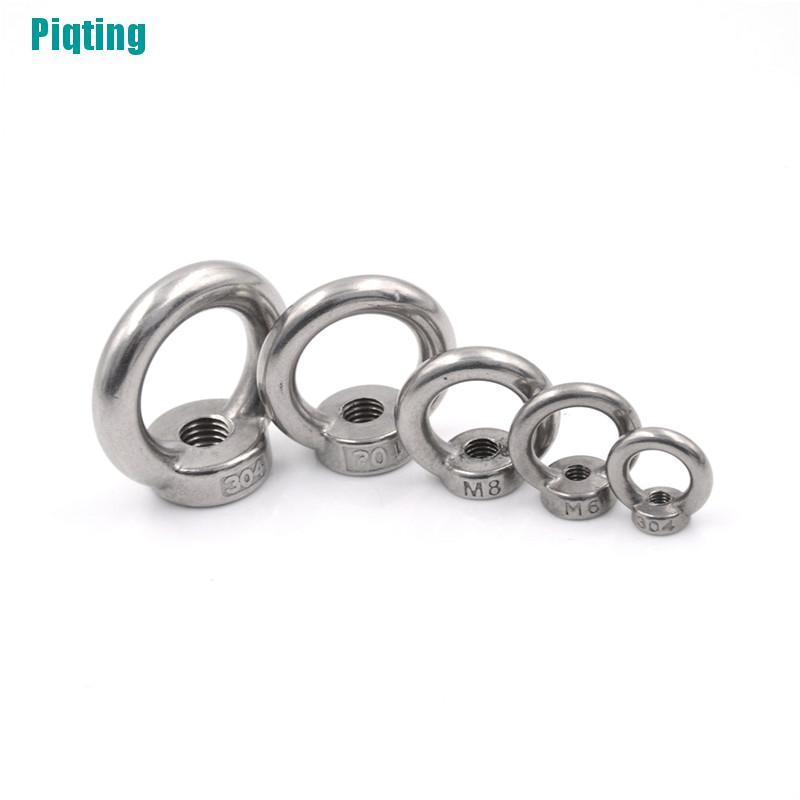 Vòng Đai Ốc Nâng Mắt Bằng Thép Không Gỉ M5 / M6 / M8 / M10 / M12 304