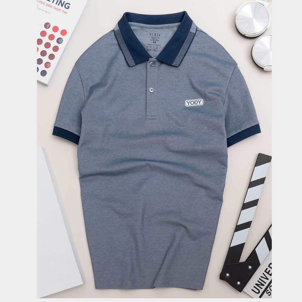 Áo Polo Nữ YODY vải cotton mắt chim thoáng mềm mịn APN3340 3 màu