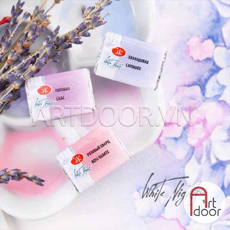 [ARTDOOR] Màu nước WHITE NIGHTS Pastel dạng nén