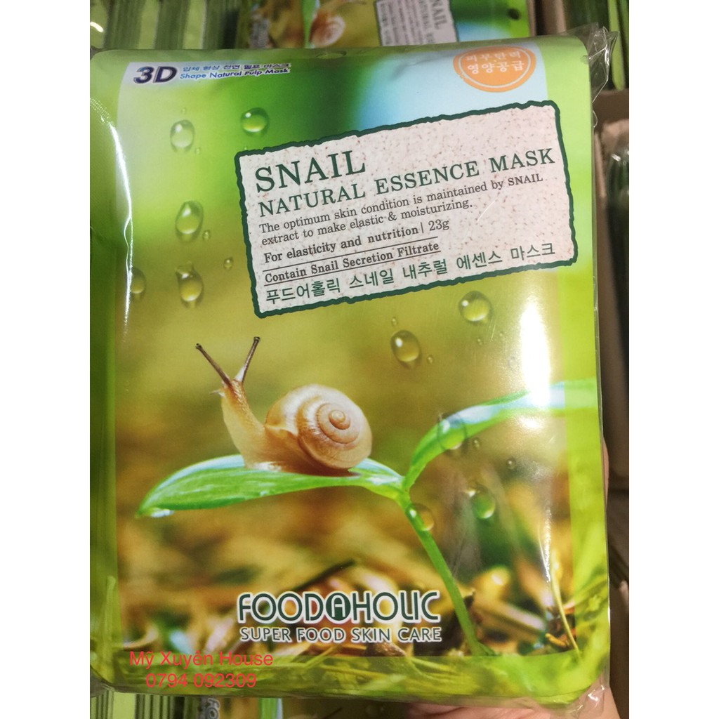 Mặt Nạ 3D Foodaholic Chính Hãng Hàn Quốc | BigBuy360 - bigbuy360.vn