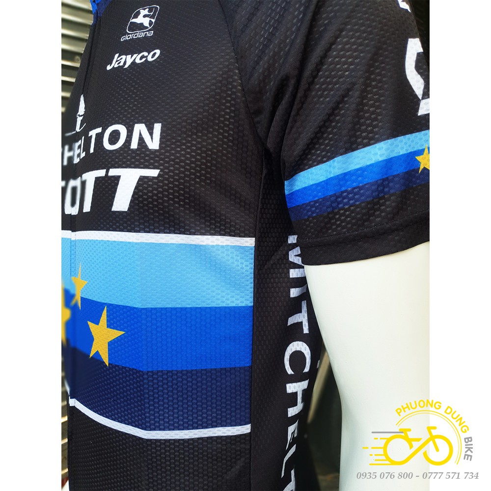 Áo thể thao nam đi xe đạp Mitchelton Scott