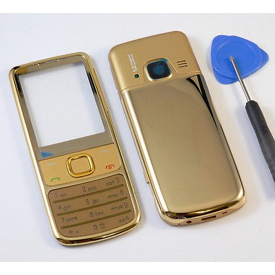 Vỏ Nokia 6700 Màu vàng +Tặng Bàn Phím Kèm Theo_Vỏ Zin Thay Rất Khớp