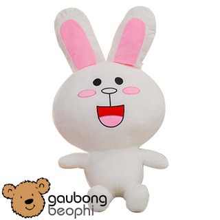 Gấu bông thỏ cony màu trắng size 80cm hàng cao cấp chất lượng