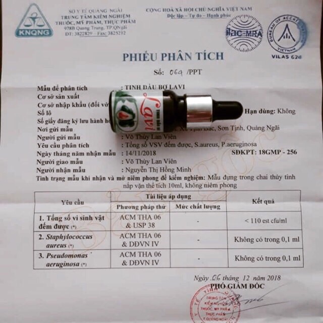 [SALE] TINH DẦU BƠ NGUYÊN CHẤT 100% NHIÊN'S HOUSE TẶNG NGAY 1 LỌ 10ML KHI MUA TỪ 4 LỌ