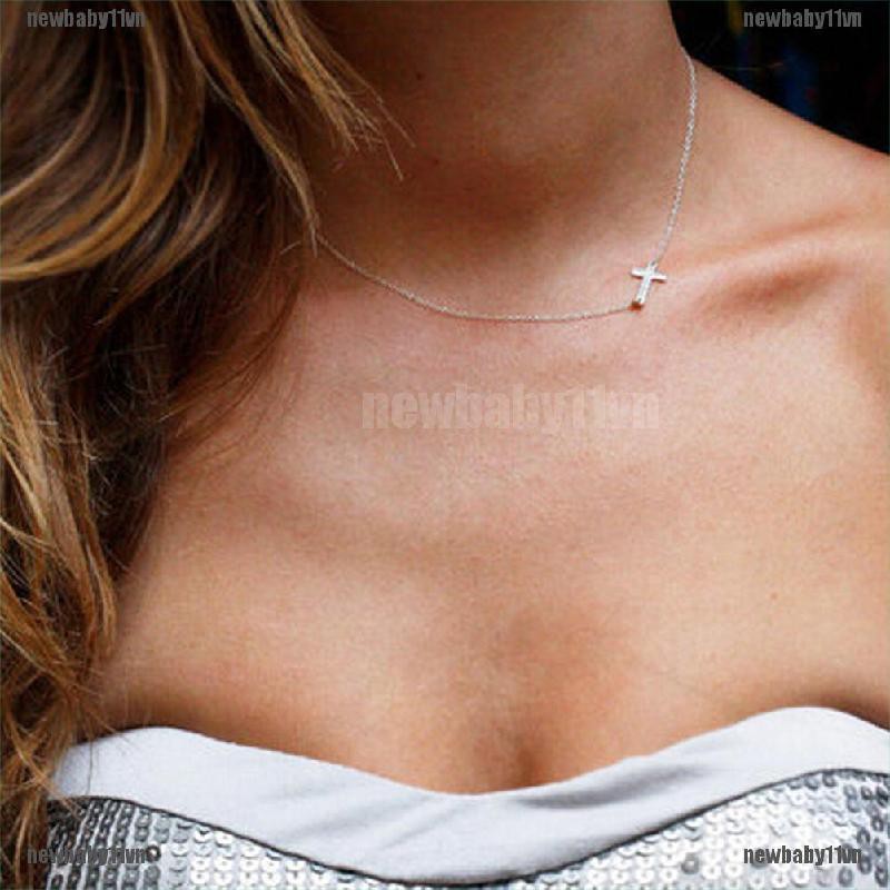 Vòng cổ HợP Kim HìNh Chữ ThậP ThờI Trang