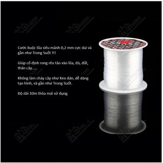 Cước siêu mảnh chuyên dụng buộc rêu vào lũa