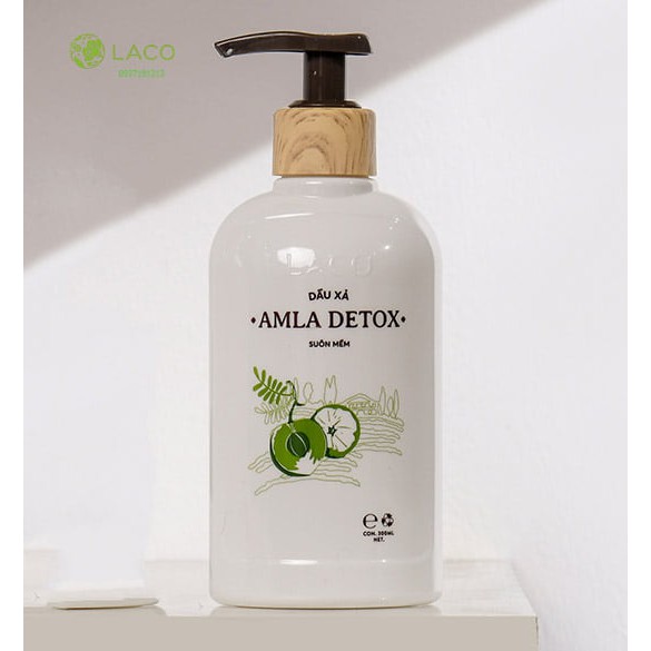 Dầu xả Amla Detox chính hãng Laco, Dầu xả kích thích mọc tóc đến từ thiên nhiên