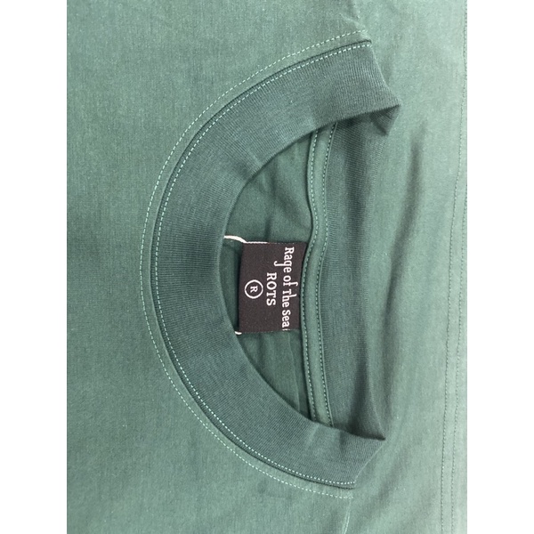 ÁO THUN UNISEX RAGE OF THE SEA(ROTS) XANH RÊU SUPPERSTAR