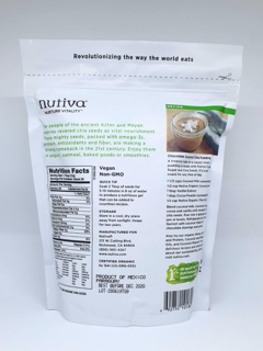 Hạt Chia trắng Nutiva Mỹ 340g