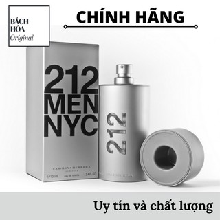 Nước hoa carolina herrea 212 men nyc 100ml - full seal