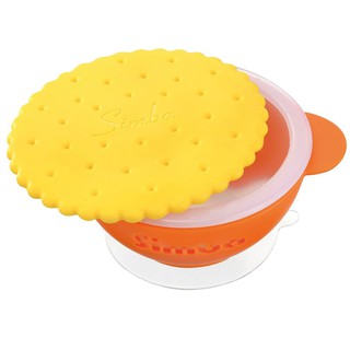 Chén tập ăn Simba hình bánh quy P3341