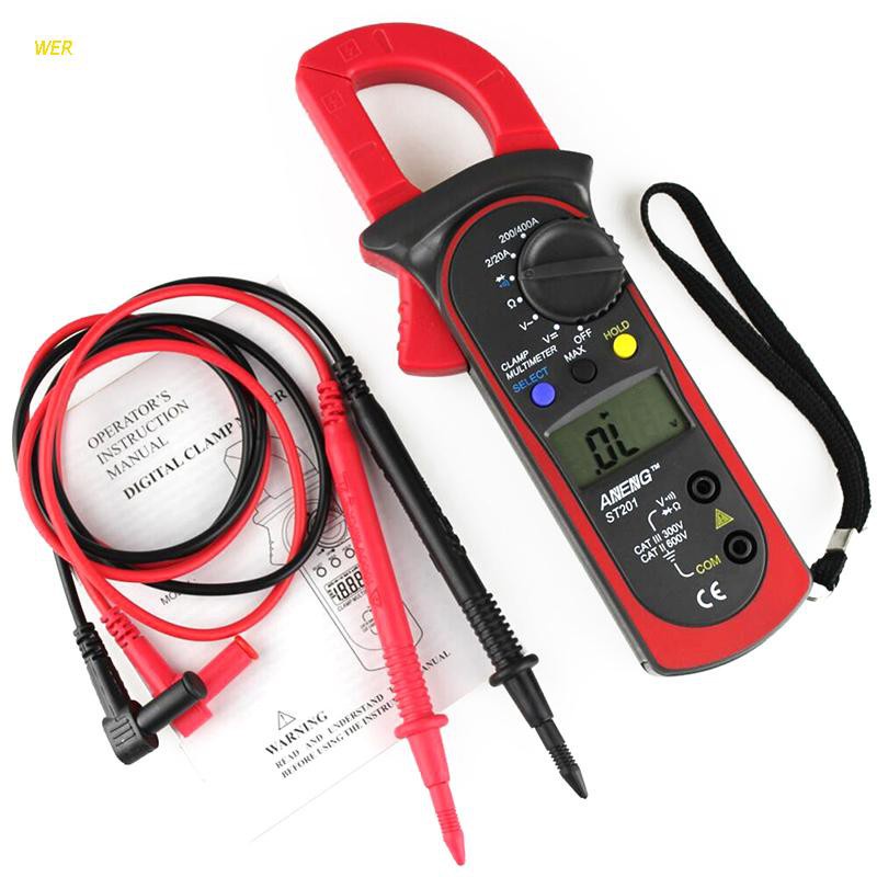 Kẹp Đo Dòng Điện Đa Năng Ac / Dc Có Màn Hình LCD