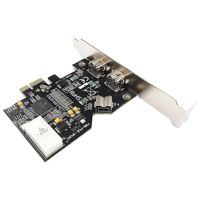 Thẻ Điều Khiển Từ Xa Pci-E Firewire 800 Card Ieee External1394B X 2 + Internal 1394b X 1 3 Cổng Cho Win 7 / 8 / 10 | BigBuy360 - bigbuy360.vn