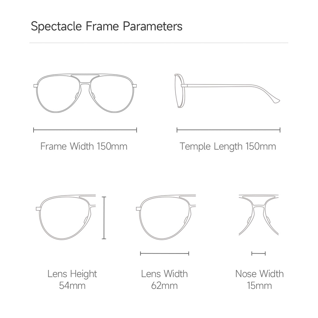 Xiaomi Youpin Kính Mát   Luke Chống Tia UV400 Chống Tia UV Cho Nam Nữ