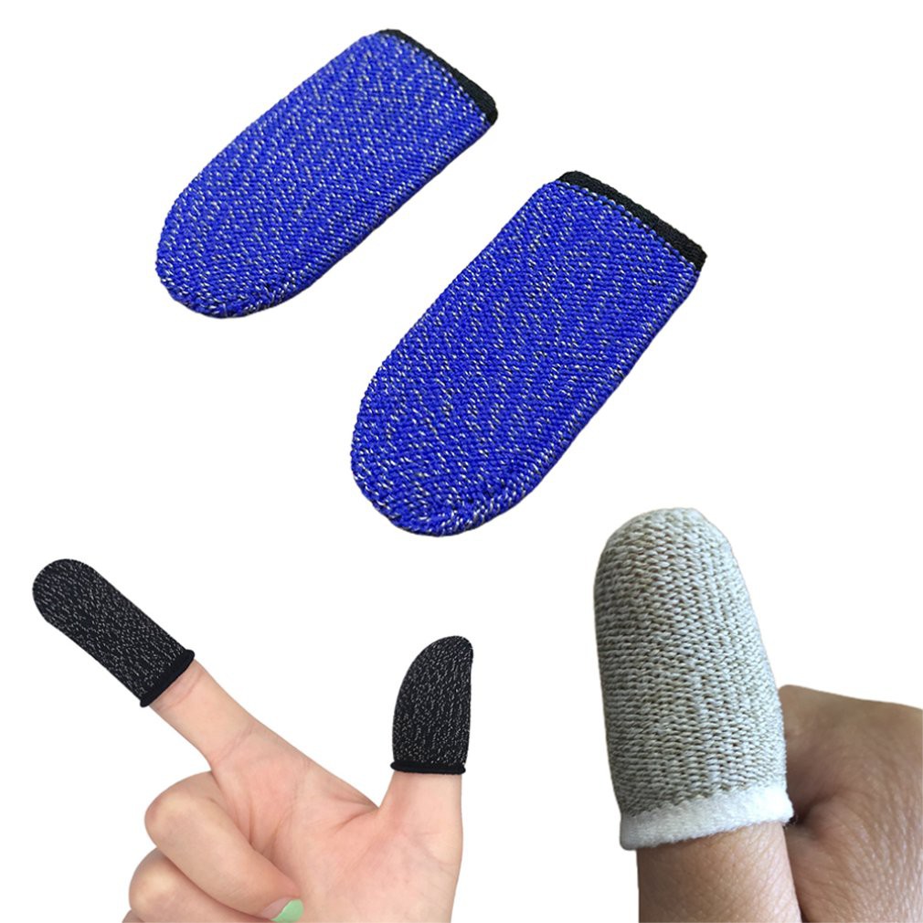 Bộ 2 găng bọc ngón tay chuyên dụng chơi game mobile chống ra mồ hôi tay