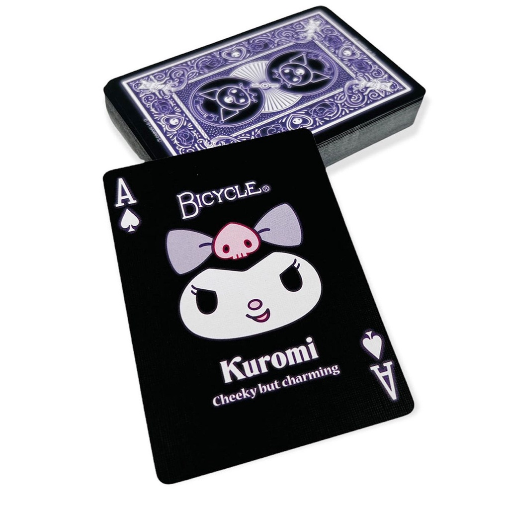 Bài tây Poker Bicycle Sanrio Kuromi Playing Cards