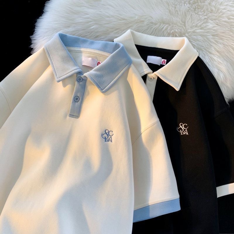 Áo polo form rộng nam nữ unisex - Áo cổ bẻ chất cotton cá sấu mềm và mát cực chất  tre trung nang dong