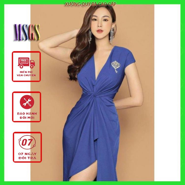 SHOP DẠ HỘI Đầm dạ hội xoắn eo cao cấp kèm tag tặng hoa tai