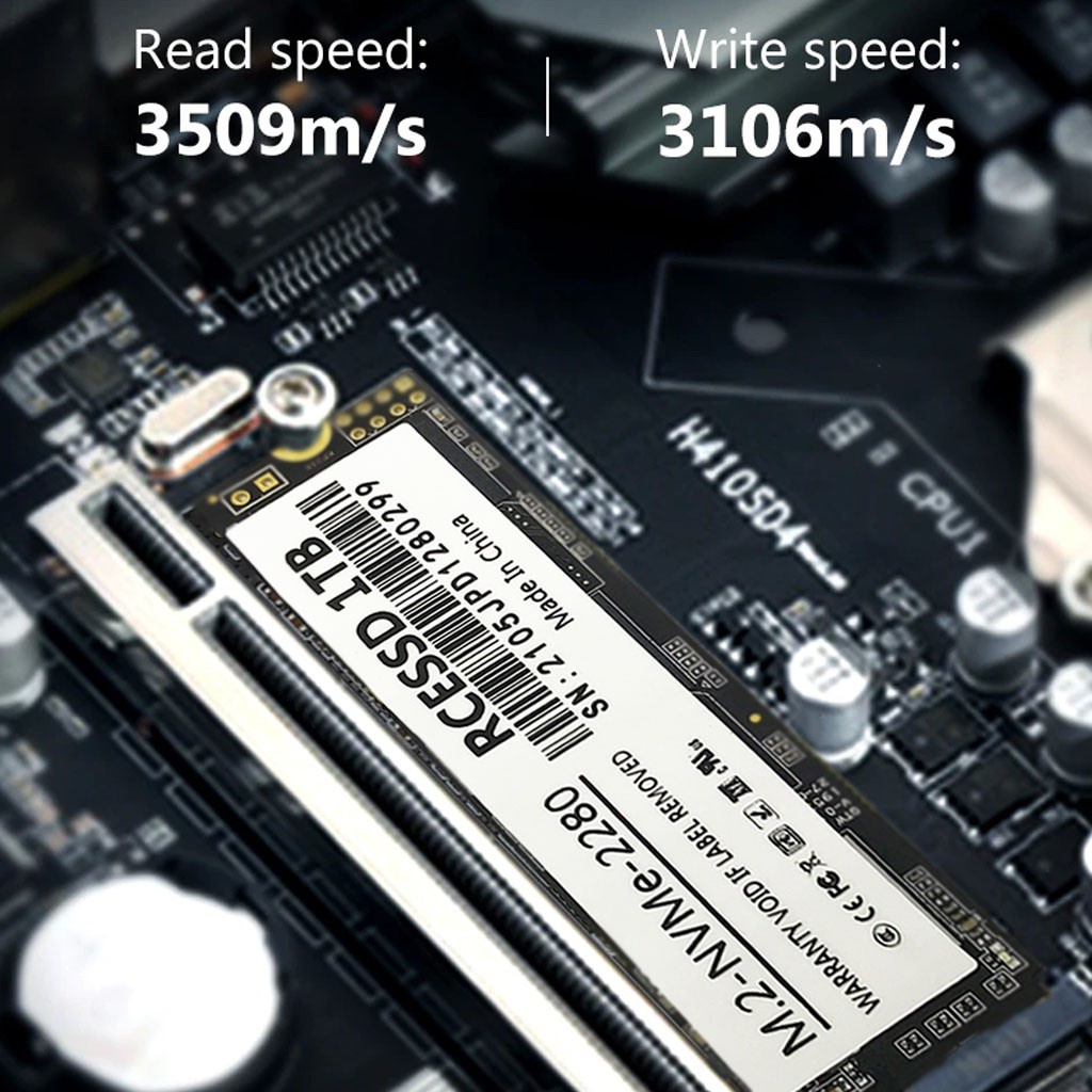 Ổ Cứng SSD M.2 NVMe 2280 RCESSD 1TB  ✔Ổ Cứng Cho Laptop Máy Tính Để Bàn✔ Ổ Đĩa SSD Bảo hành 3 năm -dc4523