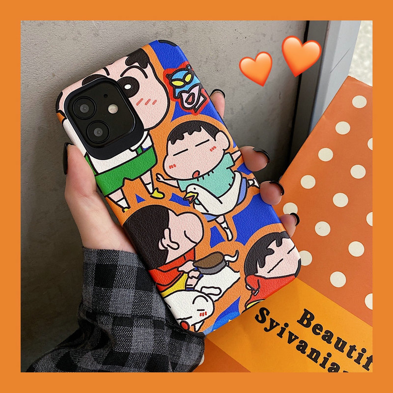 Ốp Lưng Họa Tiết Hình Shinchan Thời Trang Cho Xiaomi Redmi Note 9 8 7 Pro Poco F2 Pro