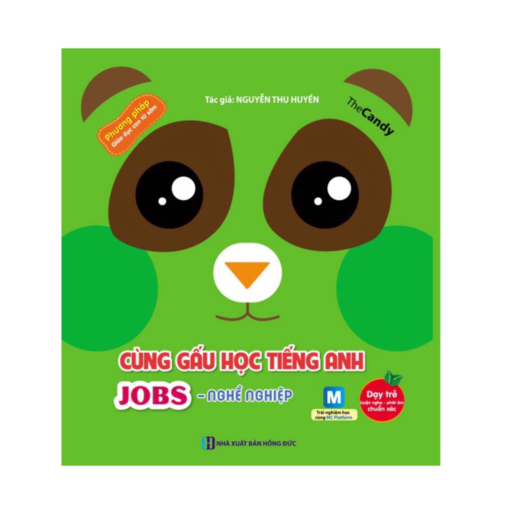 Sách - Cùng gấu học tiếng anh : Nghề nghiệp