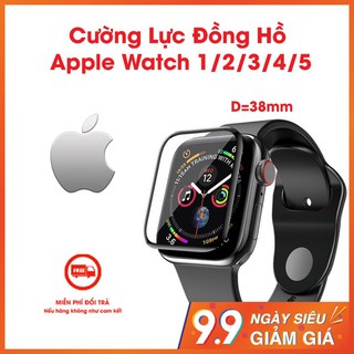 [XẢ HÀNG] Cường lực Apple Watch Series 1/2/3/4/5 38mm 42mm 40mm 44mm full màn hình đồng hồ