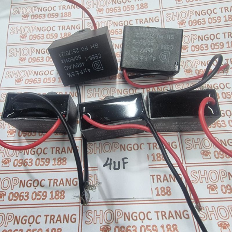 Tụ Quạt 5 MF - 450V- Giá 5 Chiếc