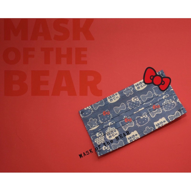khẩu trang mẹ và bé Hello Kitty x Mask of the Bear | BigBuy360 - bigbuy360.vn
