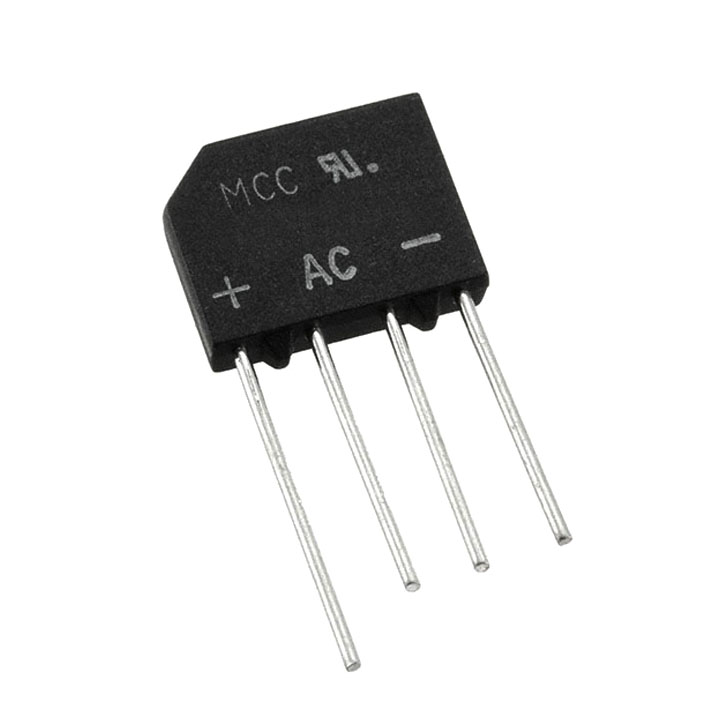 Diode chỉnh lưu cầu 4A Dẹt ( KBL406 4A 600V)