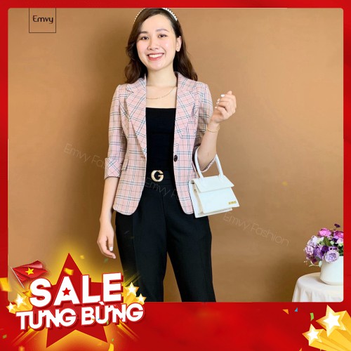 - Hàng nhập khẩu Áo Vest Thiết kế kaki xước kẻ EMVY-A23 Liên hệ mua hàng 084.209.1989