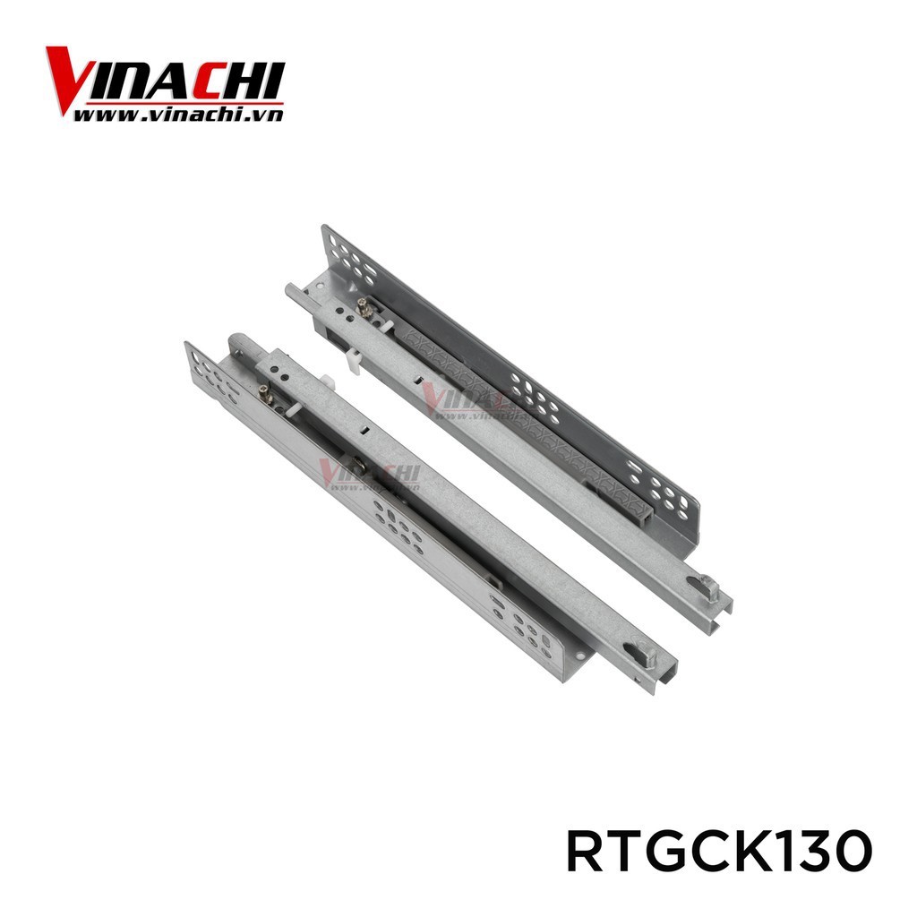 Ray Trượt Ngăn Kéo - Ray Trượt Tủ Giảm Chấn Chịu Lực Kiểu 1 Vinachi Dùng Lắp Ngăn Kéo, Ray Trượt Cửa (1 Cặp)