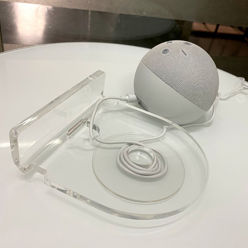 Giá Đỡ Bằng Acrylic Trong Suốt Cho Echo Dot 4 Supply