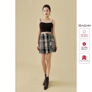 Chân váy dáng a dạ tweed 20again, thiết kế hiện đại, tôn dáng jba1732