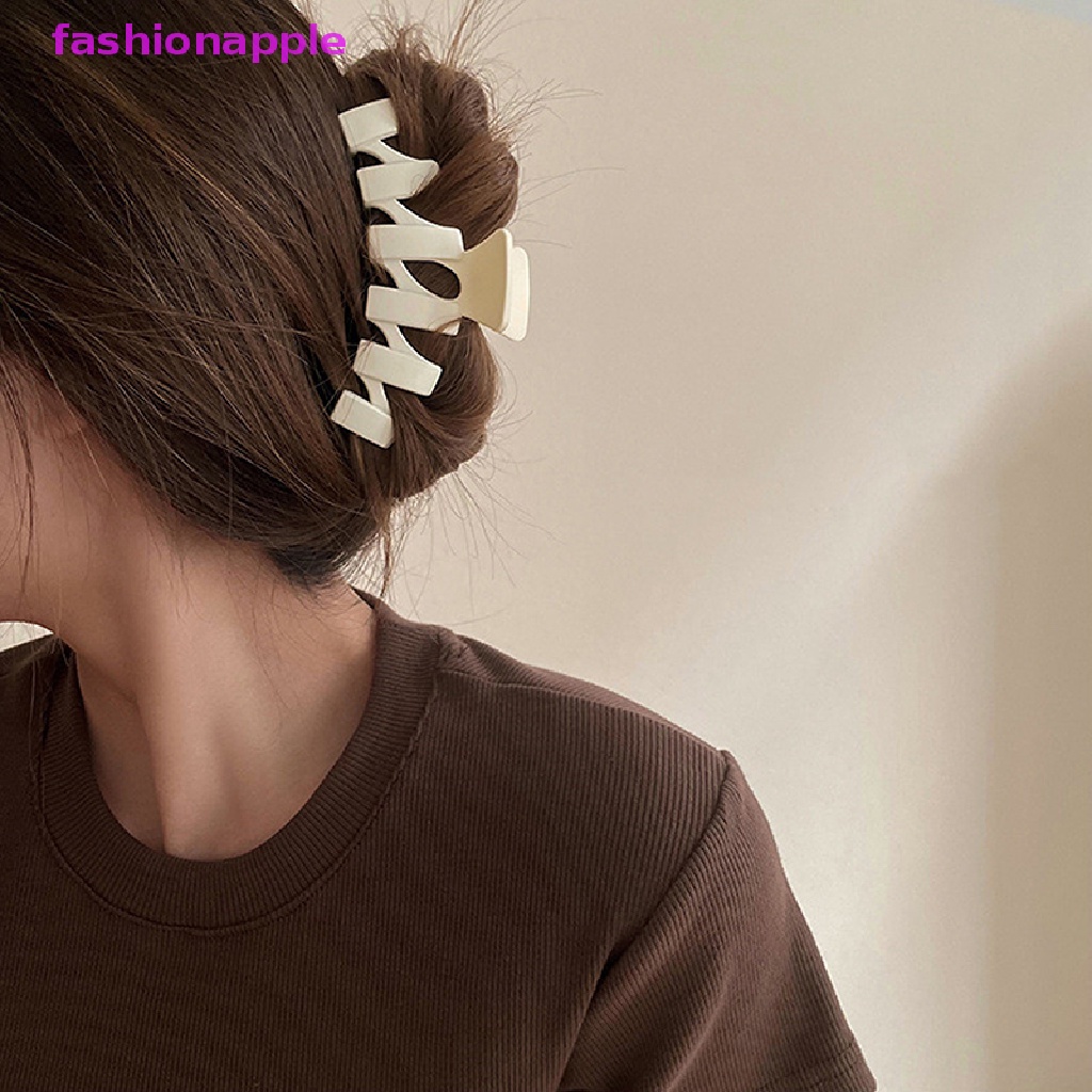 1 Kẹp Tóc Càng Cua Cỡ Lớn Phong Cách Hàn Quốc