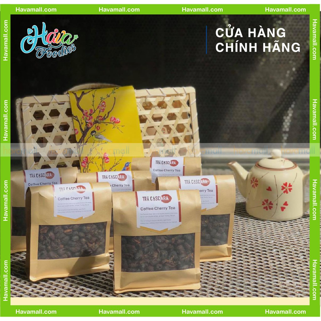 [HÀNG CHÍNH HÃNG] Trà Cascara Hương Cherry LÀ VIỆT 100gr - Coffee Cherry Tea