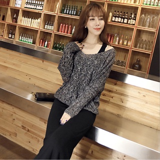 Áo len nữ tay cánh rơi freesize ale36
