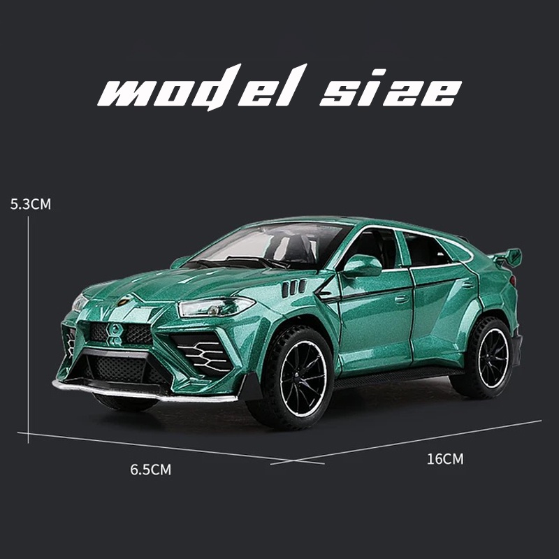 Mô Hình Xe Hơi Lamborghini Urus Bằng Hợp Kim Tỉ Lệ 1: 32 Có Đèn Và Nhạc Độc Đáo Sống Động