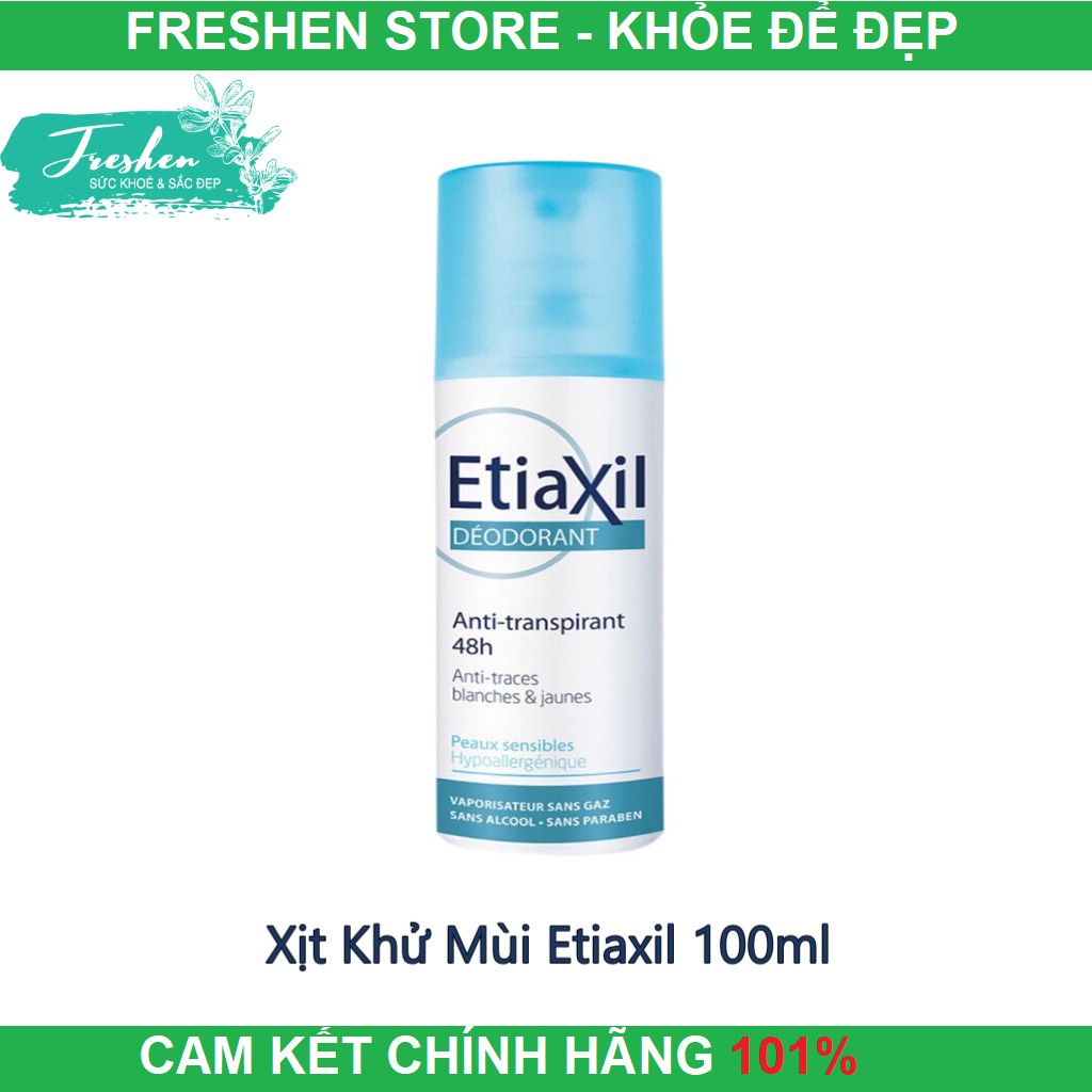 ✅ (CHÍNH HÃNG) Xịt Khử Mùi Etiaxil 100ml