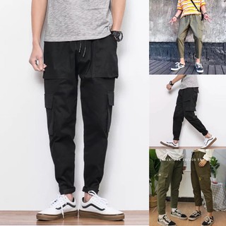 [ Hàng Có Sẵn ] QUẦN JOGGER TÚI HỘP PANTS BASIC KAKI NHIỀU MÀU _ẢNH SHOP CHỤP THẬT Hàng Loại 1