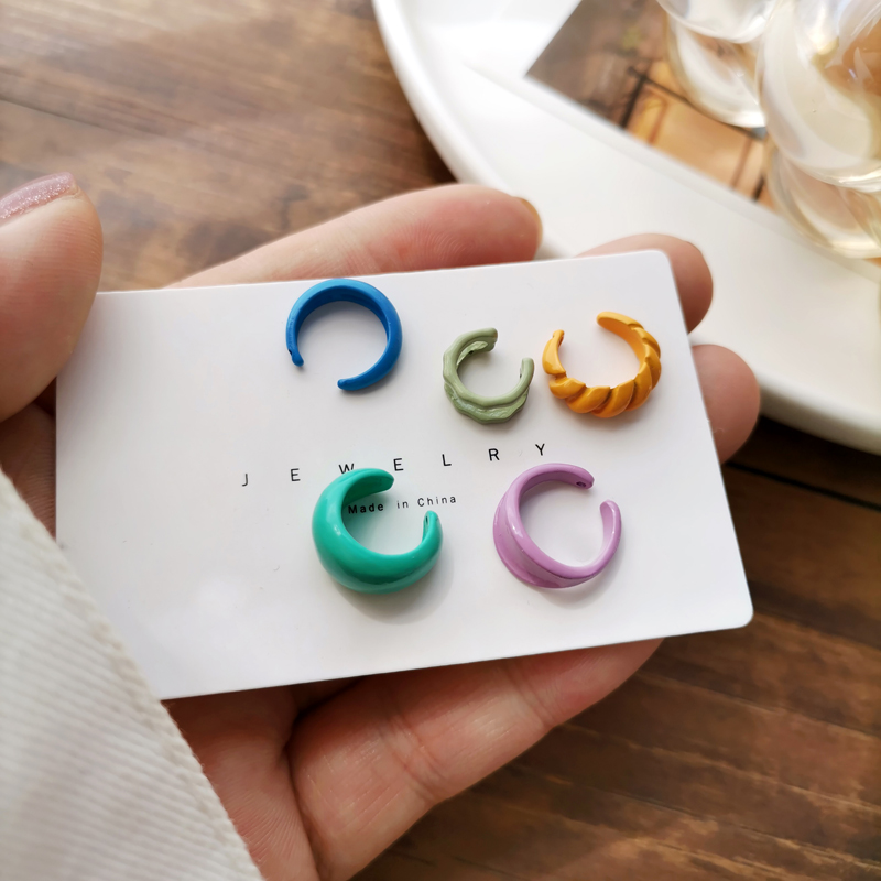 Khuyên Tai Phong Cách Retro Hàn Nhật Thời Trang Cho Nữ