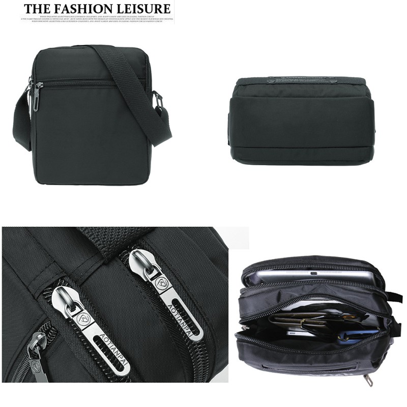 Túi đeo chéo nam, vải chống thấm nước cao cấp,chất vải bền đẹp, nhiều ngăn chứa đồ, phong cách thời trang trẻ Hàn Quốc | BigBuy360 - bigbuy360.vn